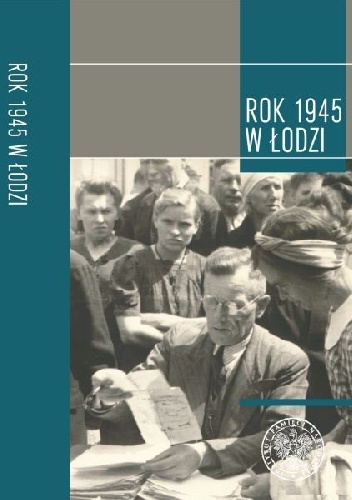 Okładka książki rok 1945 w Łodzi